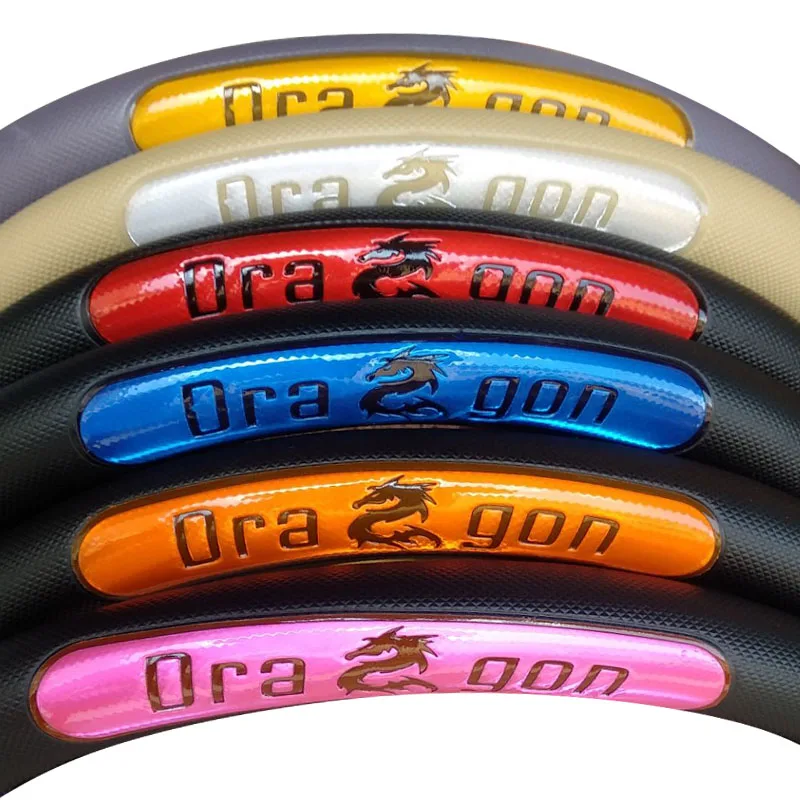 37-38CM New Car Steering Wheel Cover Artificial Leather Steering-Wheel Covers Breathable Fabric Braid Auto Accessories Universal
37-38CM New Car Steering Wheel Cover Artificial Leather Steering-Wheel Covers Breathable Fabric Braid Auto Accessories Universal