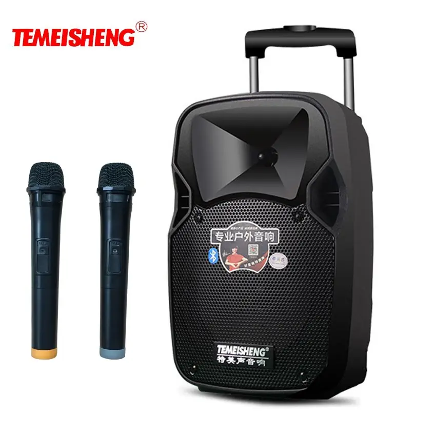 30W High Power Loudspeaker Wireless Microphone Amplifier Portable Speaker Lithium Battery Support TF Card USB Play Move Column
30W High Power Loudspeaker Wireless Microphone Amplifier Portable Speaker Lithium Battery Support TF Card USB Play Move Column