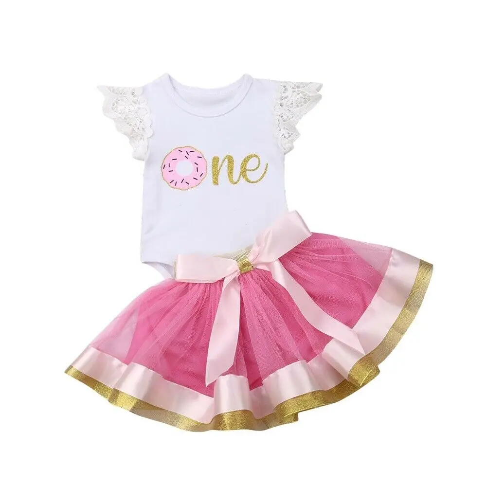 Lovely Newborn Baby Girl Lace Fly Sleeve Cotton Bodysuit Tops Tutu Bowknot Skirt 2PCS Outfits Princess Girls Clothes Set
Lovely Newborn Baby Girl Lace Fly Sleeve Cotton Bodysuit Tops Tutu Bowknot Skirt 2PCS Outfits Princess Girls Clothes Set