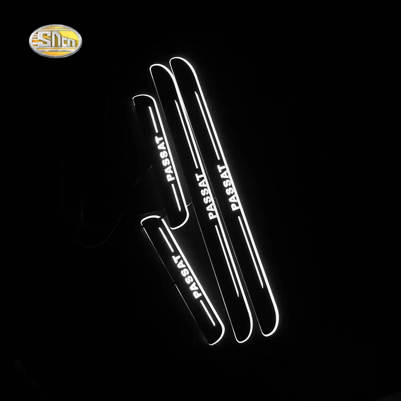 SNCN LED door sill for Volkswagen VW Passat B7 B8 B9 Led moving door scuff plate welcome pedal accessories
SNCN LED door sill for Volkswagen VW Passat B7 B8 B9 Led moving door scuff plate welcome pedal accessories