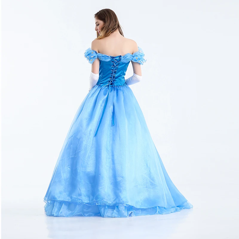 VASHEJIANG Deluxe Adult Cinderella Costume Women Fancy Dress Ball Gown Halloween Princess Costume Role Play Carnival Sexy Party
VASHEJIANG Deluxe Adult Cinderella Costume Women Fancy Dress Ball Gown Halloween Princess Costume Role Play Carnival Sexy Party
