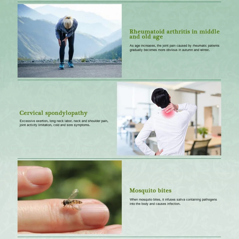 New Active Oil Rheumatic Pain And Leg Pain Frozen Shoulder Osteoarthritis Bone Spurs Cervical Spondylosis Pain Reliver
New Active Oil Rheumatic Pain And Leg Pain Frozen Shoulder Osteoarthritis Bone Spurs Cervical Spondylosis Pain Reliver