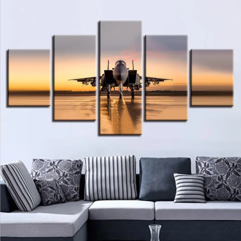 Direct Selling Canvas HD Prints Frame Pictures Wall Artwork 5 Pieces Aircraft Scenery Painting Poster For Living Room Home Decor
Direct Selling Canvas HD Prints Frame Pictures Wall Artwork 5 Pieces Aircraft Scenery Painting Poster For Living Room Home Decor
