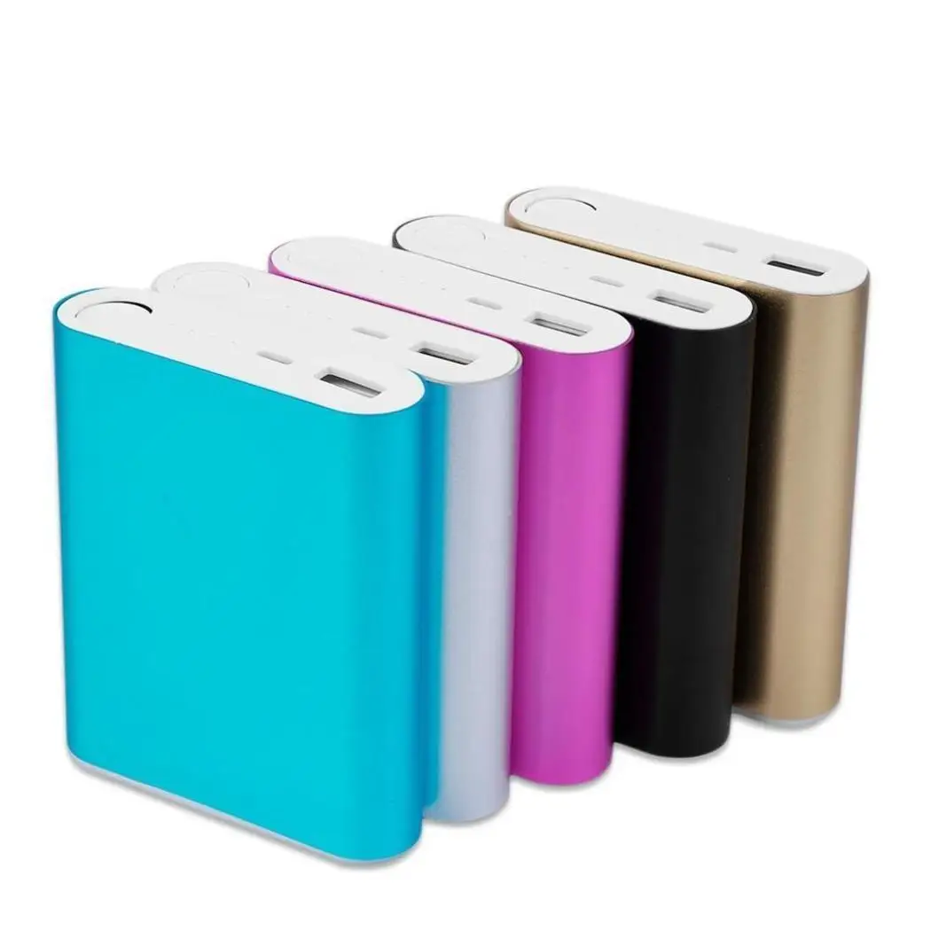 4X 18650 USB внешний аккумулятор зарядное устройство чехол DIY коробка для iPhone