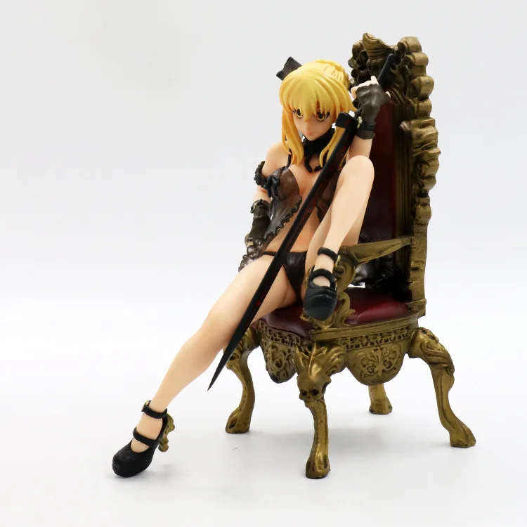 Anime Sexy Figure Fate/stay night Fate Saber Alter 1/7 Scale Pre-painted PVC Action Figure Collection Model Toys Doll 16cm
Anime Sexy Figure Fate/stay night Fate Saber Alter 1/7 Scale Pre-painted PVC Action Figure Collection Model Toys Doll 16cm