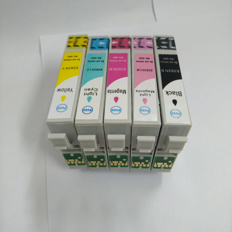 Картридж для принтера Epson R270 R390 TX650 T50 T59 TX720 TX700 RX610 RX590 RX615 T0821 T0826|ink cartridge|ink cartridge for