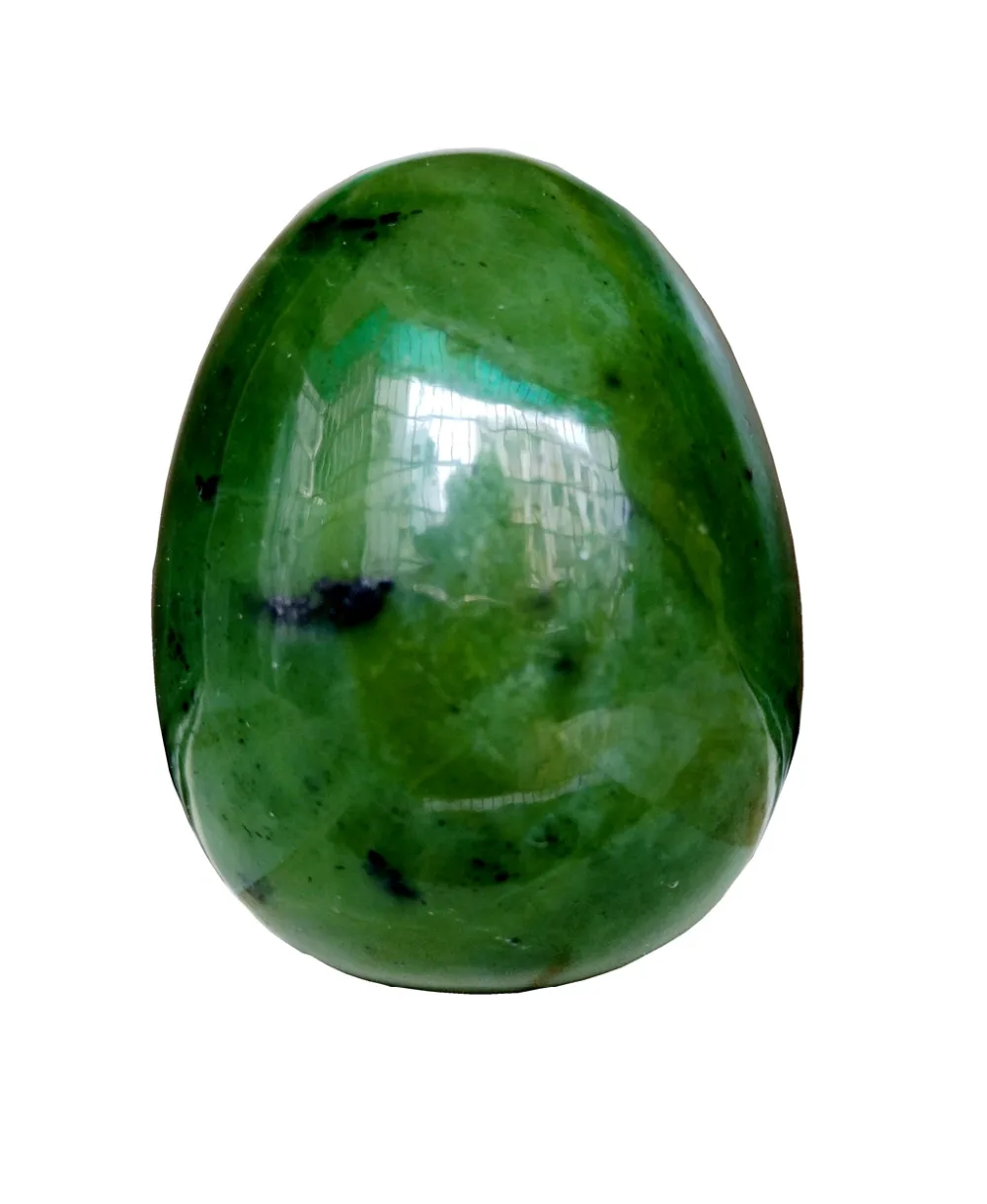 Яйцо Yoni натуральные серпантиновые яйца Nephrite полированные хлорфановые массажные