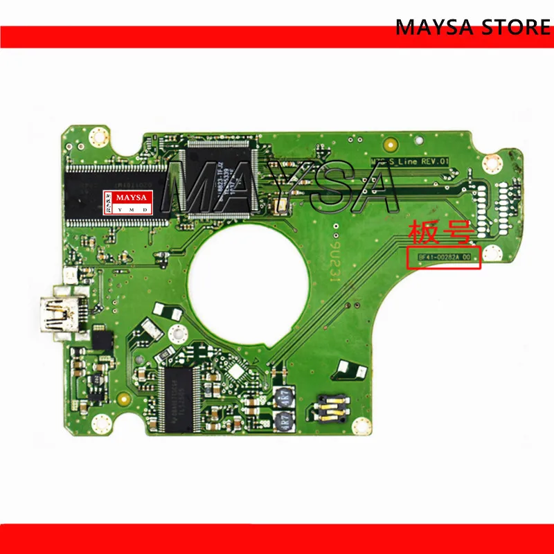 PCB BF41-00282A M7S-SLINE REV.01 для HM502JX HM502JX/U 500GB 2 5 "PCB HDD/логическая плата | Компьютеры и офис