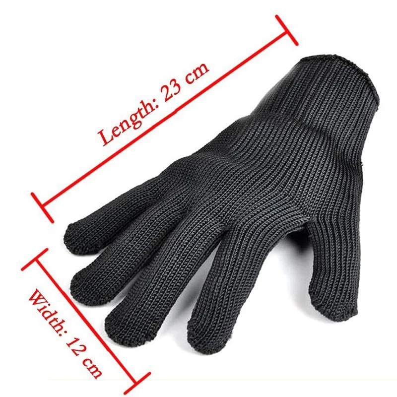 Cut Resistant Gloves Stainless Steel Wire Safety Work Anti-Slash Static Wear-resisting Protect Hand Safely Security | Безопасность и