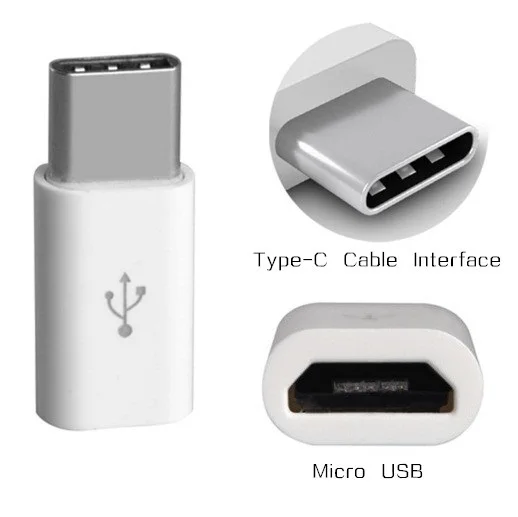 2 шт. кабель Type-C адаптер к Micro USB для Huawei Honor Magic Quick Charge Sync коннектор конвертер |