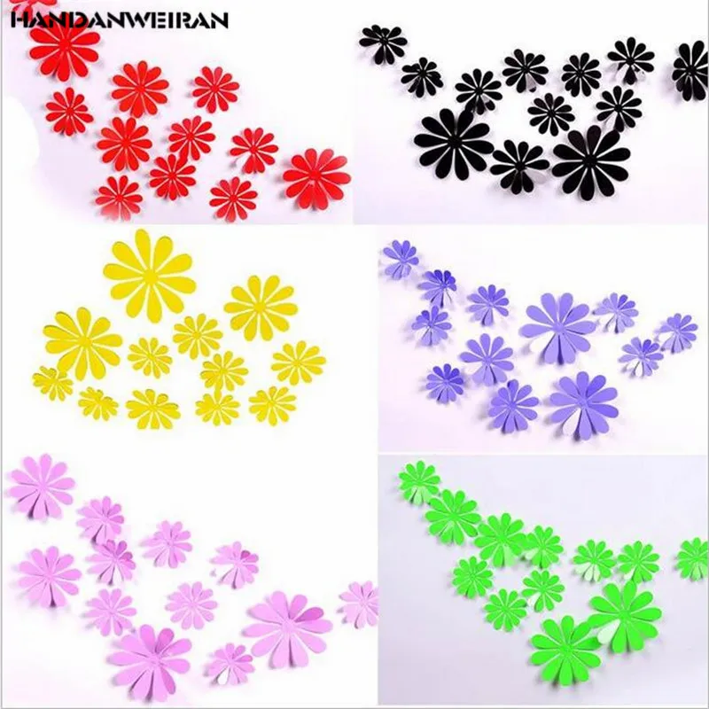 12Pcs/Lots 3D Sunflower Wall Stickers For Kid's Room DIY Home Decoration Wall Decal Wallpapers Home Decor Moder HANDANWEIRAN
12Pcs/Lots 3D Sunflower Wall Stickers For Kid's Room DIY Home Decoration Wall Decal Wallpapers Home Decor Moder HANDANWEIRAN