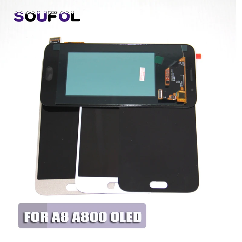 LCD Replacement For Samsung A8 2015 A8000 A800 A800F Display Touch Screen Digitizer Assembly | Мобильные телефоны и