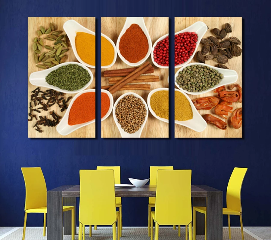 CLSTROSE 3 Picture Modern Canvas Painting Kitchen Spices Wall Art Painting Pictures Print On Canvas Food Home Decor Living Room
CLSTROSE 3 Picture Modern Canvas Painting Kitchen Spices Wall Art Painting Pictures Print On Canvas Food Home Decor Living Room