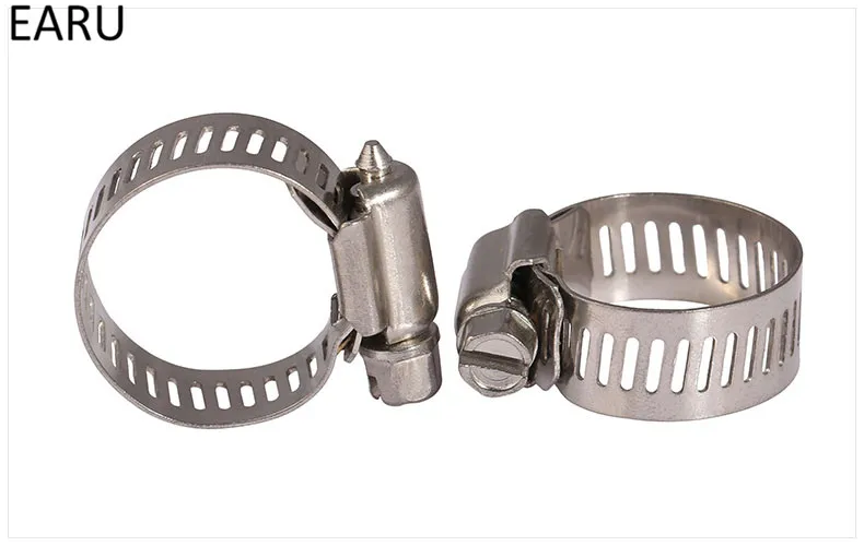 10PCS 304stainless steel Adjustable Hose Clamp Hoop Pipe strap Water gas pipe kitchen ventilator Fuel Line Worm Clip 10-16mm
10PCS 304stainless steel Adjustable Hose Clamp Hoop Pipe strap Water gas pipe kitchen ventilator Fuel Line Worm Clip 10-16mm