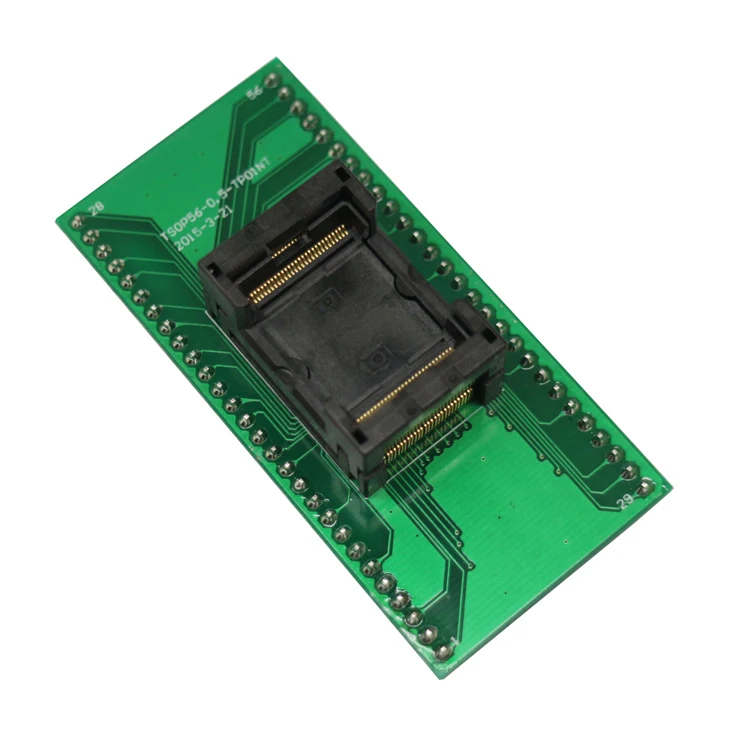 Free TSOP56 Programming Socket Pitch 0.5mm Chip Size 14x18mm Open Top IC Test Socket Flash Adapter
Free TSOP56 Programming Socket Pitch 0.5mm Chip Size 14x18mm Open Top IC Test Socket Flash Adapter