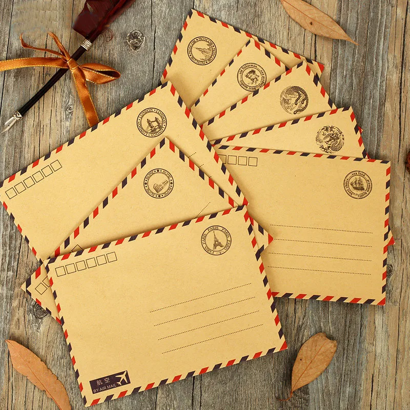 Coloffice 8 PCS/Lot Large Postcard Letter Stationery Paper Kraft Envelope Vintage Wallet Envelope For Student School Office gift
Coloffice 8 PCS/Lot Large Postcard Letter Stationery Paper Kraft Envelope Vintage Wallet Envelope For Student School Office gift