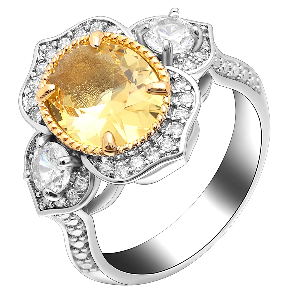 2022 New Female Fashion Rings Elegant Cubic Zirconia Rose Gold Color Champagne Crystal Engagement Wedding Jewelry for Women
2022 New Female Fashion Rings Elegant Cubic Zirconia Rose Gold Color Champagne Crystal Engagement Wedding Jewelry for Women