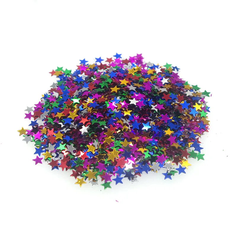 4mm 20g Mixed color Star DIY Scrapbooking Wedding Nail Art Decoration Flake Rainbow Cup Loose Sequins SP7801
4mm 20g Mixed color Star DIY Scrapbooking Wedding Nail Art Decoration Flake Rainbow Cup Loose Sequins SP7801