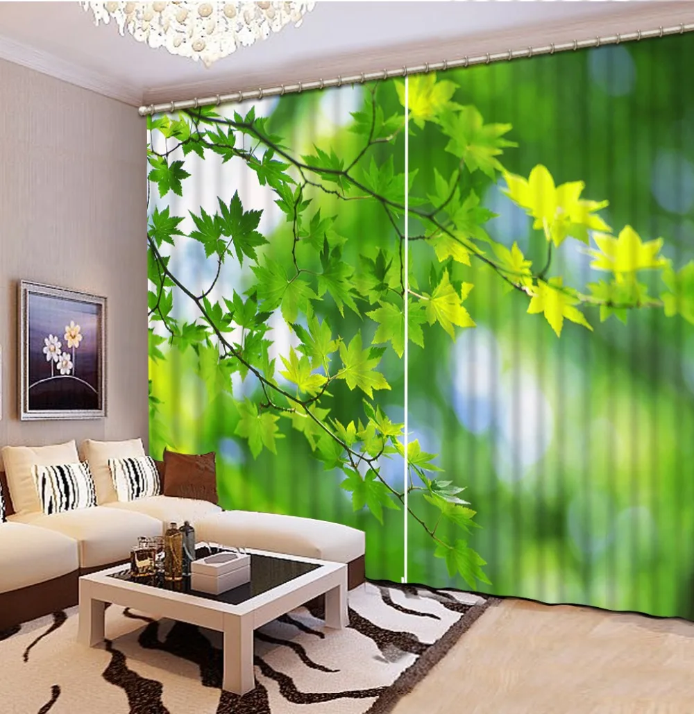 green leaf curtains photo Blackout Window Drapes Luxury 3D Curtains For Living room Bed room Office Hotel Home
green leaf curtains photo Blackout Window Drapes Luxury 3D Curtains For Living room Bed room Office Hotel Home