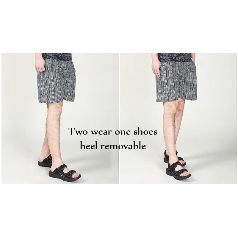 2020 Summer Men Sandals Black Casual Shoes High Quality Hook&loop Flat Beach Sandals Slippers For Men zapatos hombre
2020 Summer Men Sandals Black Casual Shoes High Quality Hook&loop Flat Beach Sandals Slippers For Men zapatos hombre