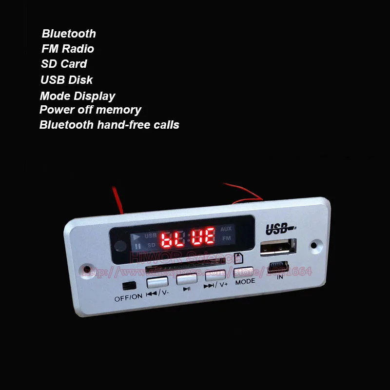 1 компл./лот MP3 WAV аудио декодер 3 Вт + 3 Вт Bluetooth аудио плеер модуль усилителя мощности звонки без помощи рук белая панель
1 компл./лот MP3 WAV аудио декодер 3 Вт + 3 Вт Bluetooth аудио плеер модуль усилителя мощности звонки без помощи рук белая панель