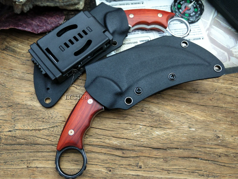 LCM66 tactical karambit High-end DC53 steel scorpion claw knife outdoor camping jungle survival battle Fixed blade self defense
LCM66 tactical karambit High-end DC53 steel scorpion claw knife outdoor camping jungle survival battle Fixed blade self defense