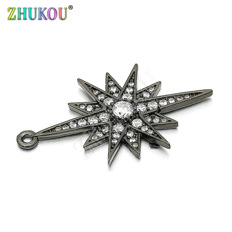 18*31mm Brass Cubic Zirconia Star Charms Pendants DIY Jewelry Bracelet Necklace Making, Model: VD65
18*31mm Brass Cubic Zirconia Star Charms Pendants DIY Jewelry Bracelet Necklace Making, Model: VD65