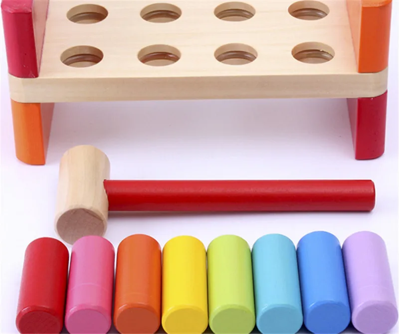 New wooden toy pounding bench juego de encastre wooden toy Baby educational toy Free shipping
New wooden toy pounding bench juego de encastre wooden toy Baby educational toy Free shipping