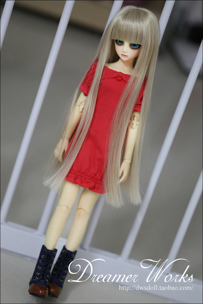 1/4 1/3 весы BJD парик с длинными прямыми волосами для BJD/Аксессуары кукол SD не входит