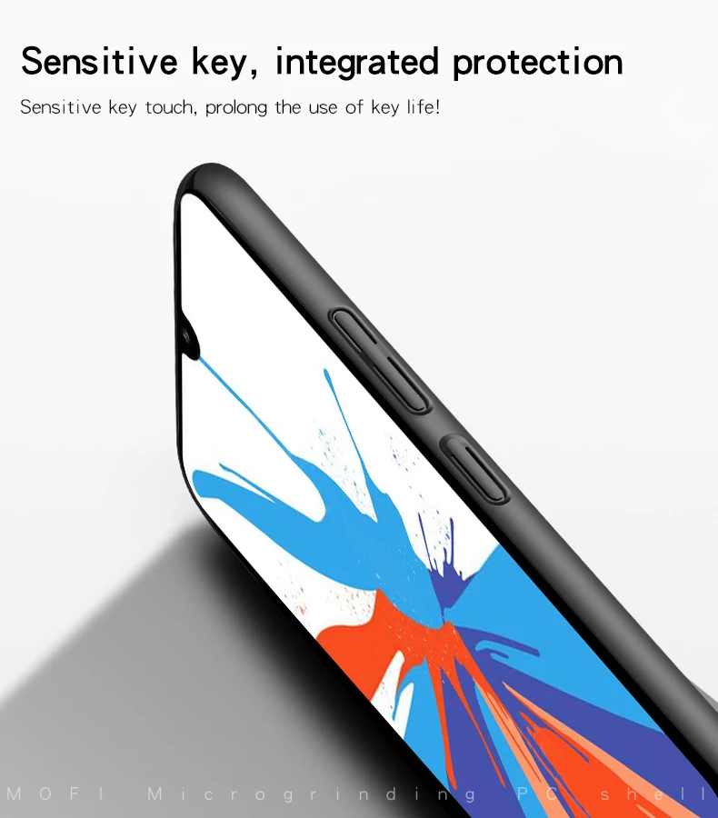 Чехол MOFI для Huawei Y7 2019 оригинальный жесткий чехол высококачественный телефона |