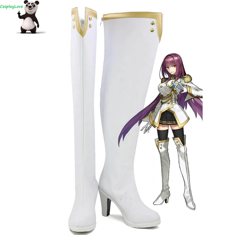 Fate Grand Order FGO Link Scathach White Cosplay Shoes Boots Newest Custom Made For Halloween CosplayLove
Fate Grand Order FGO Link Scathach White Cosplay Shoes Boots Newest Custom Made For Halloween CosplayLove