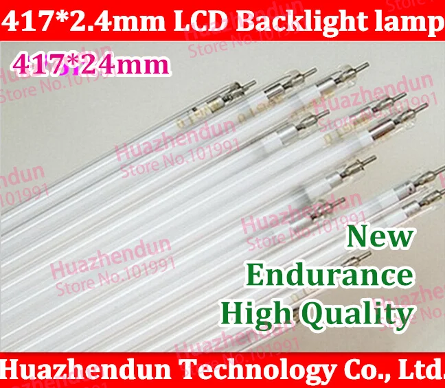 10pcs/lot NEW 417mm*2.4mm CCFL tube Cold cathode fluorescent lamps for 19" widescreen LCD monitor Free ship
10pcs/lot NEW 417mm*2.4mm CCFL tube Cold cathode fluorescent lamps for 19" widescreen LCD monitor Free ship