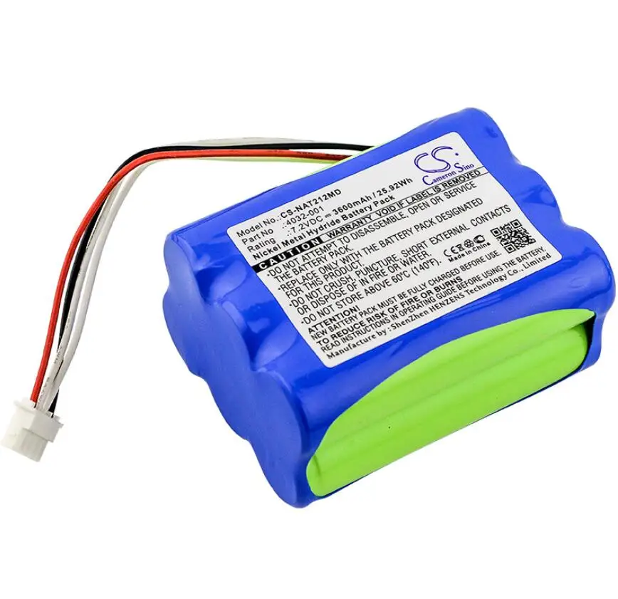 Cameron Sino 3600mah battery for NONNIN Avant 9700 Pulse Oximeter Avant 2120 NIBP Monitor Avant 9600 Pulse Oximeter 4032-001
Cameron Sino 3600mah battery for NONNIN Avant 9700 Pulse Oximeter Avant 2120 NIBP Monitor Avant 9600 Pulse Oximeter 4032-001