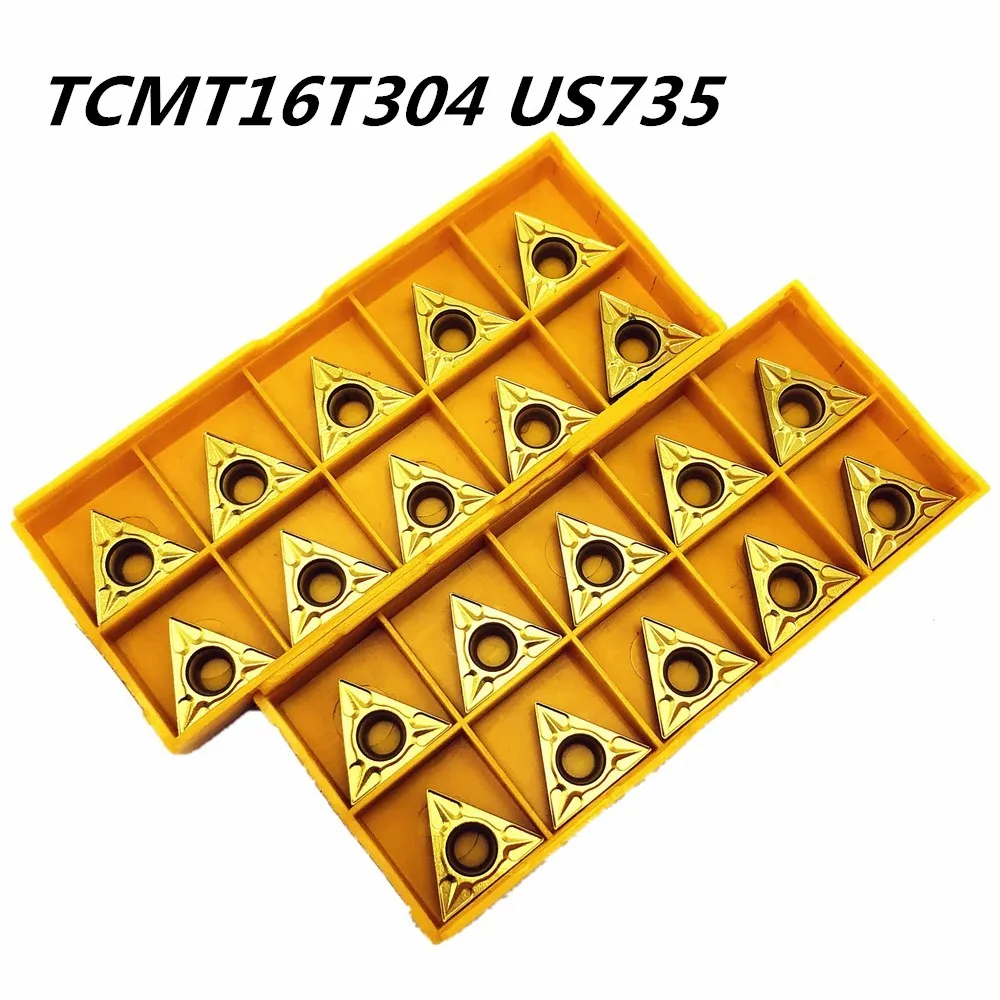 Carbide insert TCMT16T304 US735 metal turning tools boring blade imported stainless steel car blade TCMT 16T304 cutting tool
Carbide insert TCMT16T304 US735 metal turning tools boring blade imported stainless steel car blade TCMT 16T304 cutting tool