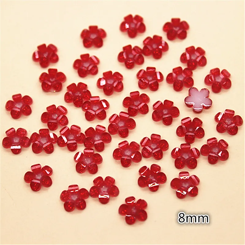 200pcs 8mm Red/Purple Resin Glitter Little Flower Flatback Cabochon DIY Nail Beauty/Scrapbooking Decorative Craft Making
200pcs 8mm Red/Purple Resin Glitter Little Flower Flatback Cabochon DIY Nail Beauty/Scrapbooking Decorative Craft Making