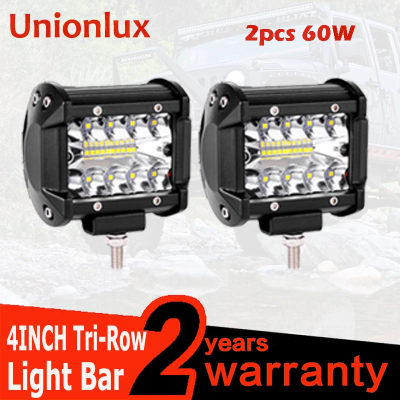 4 inch LED Bar 60W LED Work Lights for Tractor Boat Off Road 4WD 4x4 Truck SUV ATV 6000K car Driving lamp 12V 24V
4 inch LED Bar 60W LED Work Lights for Tractor Boat Off Road 4WD 4x4 Truck SUV ATV 6000K car Driving lamp 12V 24V