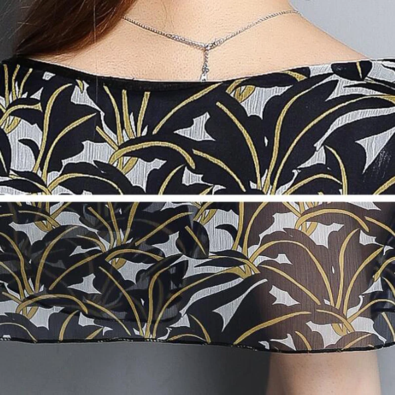 China Style Elegant Printing Women Dress 2018 New Summer Fashion Silk Short Sleeve Classic Round Collar Loose Slim Lady Dresses
China Style Elegant Printing Women Dress 2018 New Summer Fashion Silk Short Sleeve Classic Round Collar Loose Slim Lady Dresses