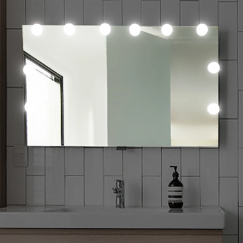 Konesky Led косметическое зеркало для макияжа Голливуд DIY лампа Светодиодная струна холодный белый водонепроницаемый штепсельная вилка европей...
Konesky Led косметическое зеркало для макияжа Голливуд DIY лампа Светодиодная струна холодный белый водонепроницаемый штепсельная вилка европей...