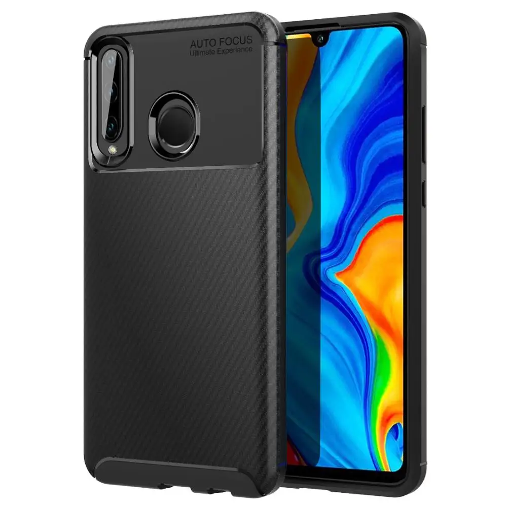 Чехол для Huawei P30 Lite мягкий гибкий ТПУ бампер с защитой от царапин тонкий легкий