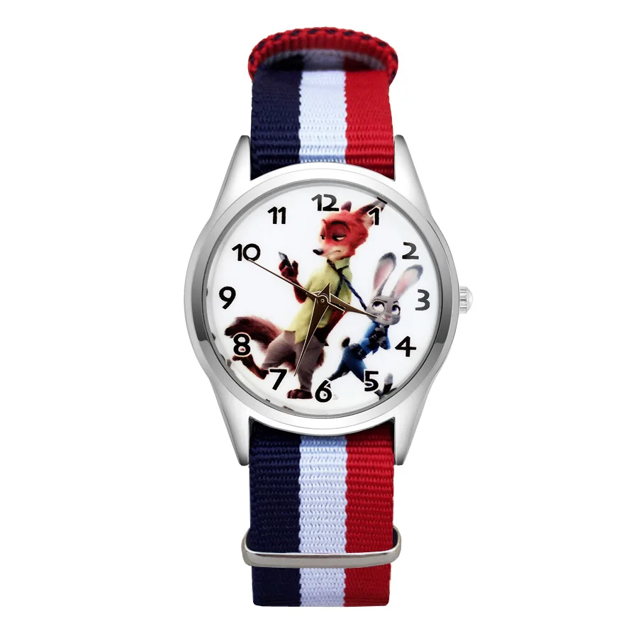Cartoon pretty Rabbit fox style Watches Women's Girls Students Boy's Children Nylon Strap Quartz Wrist Watch JC100
Cartoon pretty Rabbit fox style Watches Women's Girls Students Boy's Children Nylon Strap Quartz Wrist Watch JC100