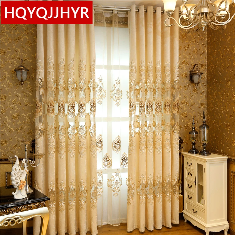 Custom Made European Royal Luxury embroidered Curtains For Living Room/ Bedroom Embroidered Voile Curtains Window Blinds Drapes
Custom Made European Royal Luxury embroidered Curtains For Living Room/ Bedroom Embroidered Voile Curtains Window Blinds Drapes