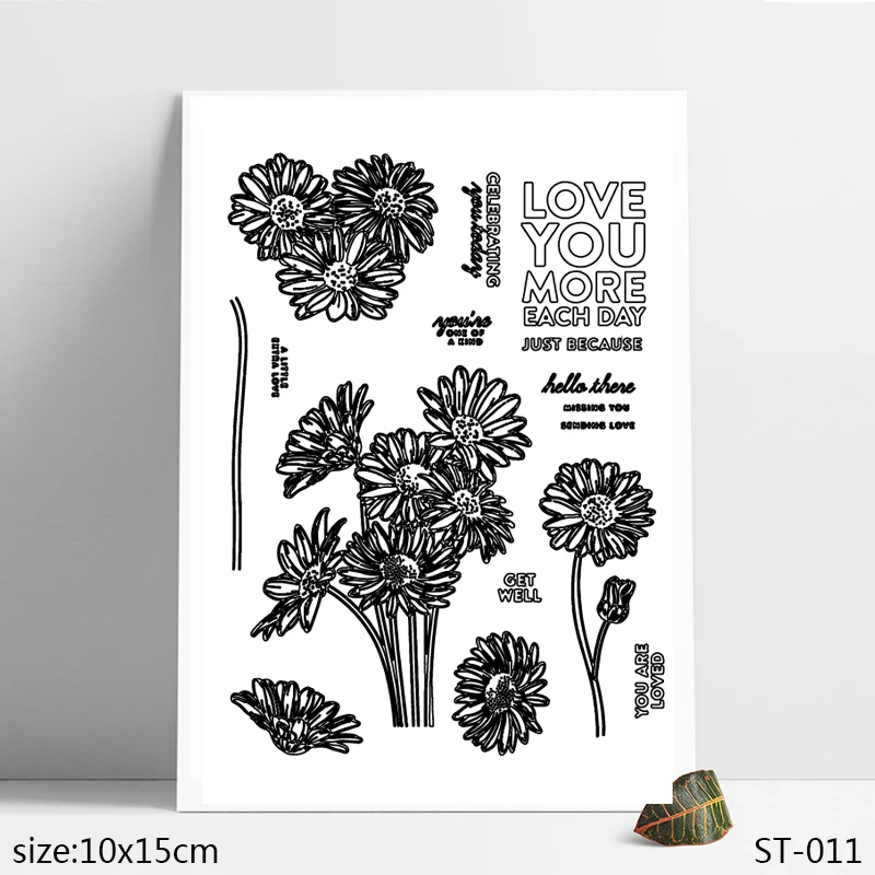 ZhuoAng Beautiful bouquet Clear Stamp Seal for DIY Scrapbooking Photo Album Card Making DIY Decoration Supply
ZhuoAng Beautiful bouquet Clear Stamp Seal for DIY Scrapbooking Photo Album Card Making DIY Decoration Supply