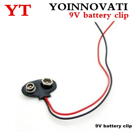 100pcs 9V Battery Clasp Cross Battery Clip Holder Connectors Plug Snap T Type Lead Wire Soft Buckle Length:10CM
100pcs 9V Battery Clasp Cross Battery Clip Holder Connectors Plug Snap T Type Lead Wire Soft Buckle Length:10CM