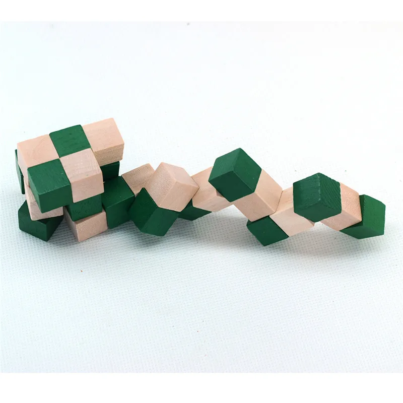 27 Sections Cube Wooden Snake Ruler Snake Twist Puzzle Toy Hot Selling Challenge IQ Brain Toys Kid Classic Game
27 Sections Cube Wooden Snake Ruler Snake Twist Puzzle Toy Hot Selling Challenge IQ Brain Toys Kid Classic Game