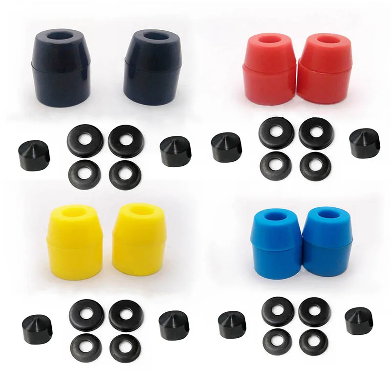 Four-wheel Skateboard Truck Rebuild Kit Bushings Washers Pivot Cups Shock Absorber For 7 Inch Brackets Double Rocker Fish Plate
Four-wheel Skateboard Truck Rebuild Kit Bushings Washers Pivot Cups Shock Absorber For 7 Inch Brackets Double Rocker Fish Plate