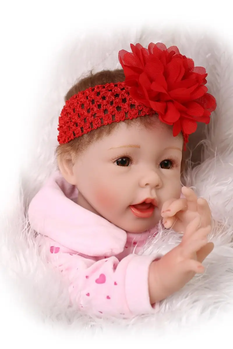 Bebe Girl reborn babies dolls 22" 55cm soft silicone reborn dolls for children gift DIY dress up princess doll toys bonecas
Bebe Girl reborn babies dolls 22" 55cm soft silicone reborn dolls for children gift DIY dress up princess doll toys bonecas