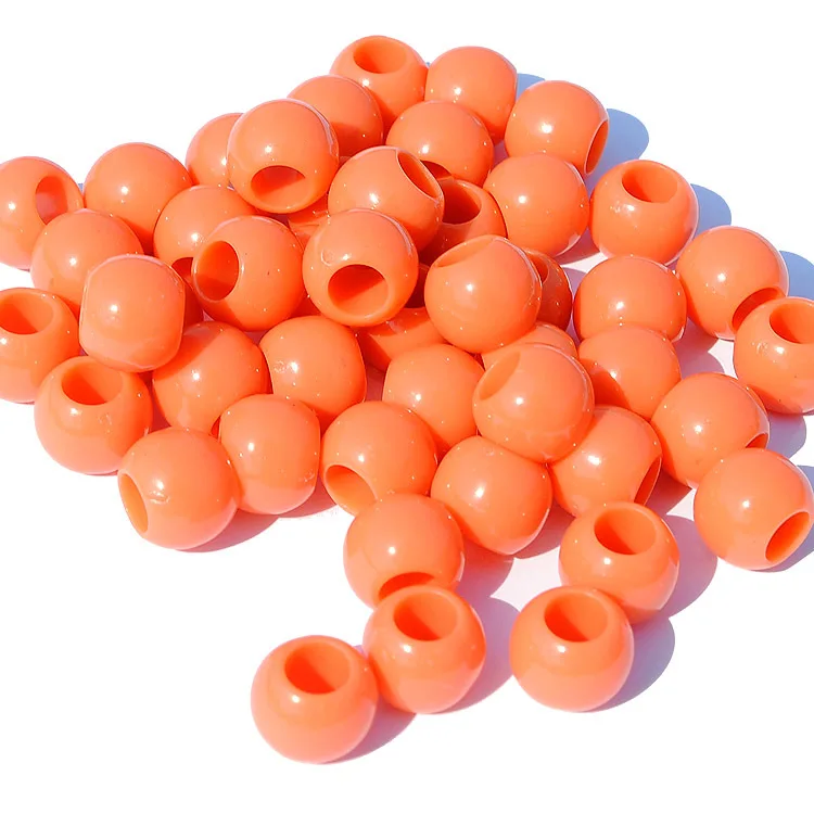 10mm Acrylic Beads Big Hole Round Pearl Beads for DIY Jewelry Making Baby Chain Accessories 18 Colors 35pcs/bag
10mm Acrylic Beads Big Hole Round Pearl Beads for DIY Jewelry Making Baby Chain Accessories 18 Colors 35pcs/bag
