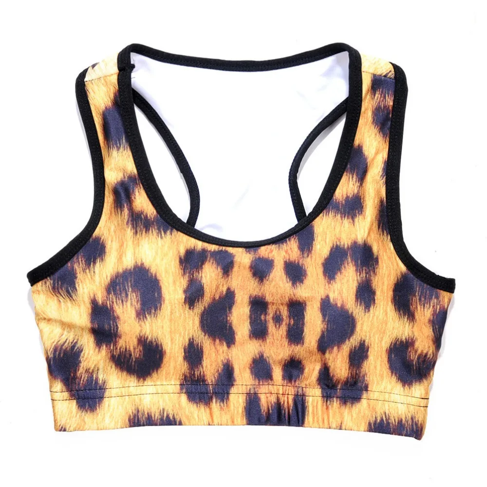 Women Sexy Leopard Print Fitness Short Vest Workout Wireless Underwear Seamless Stretch Tank Top Hiphop Soft Bra
Women Sexy Leopard Print Fitness Short Vest Workout Wireless Underwear Seamless Stretch Tank Top Hiphop Soft Bra