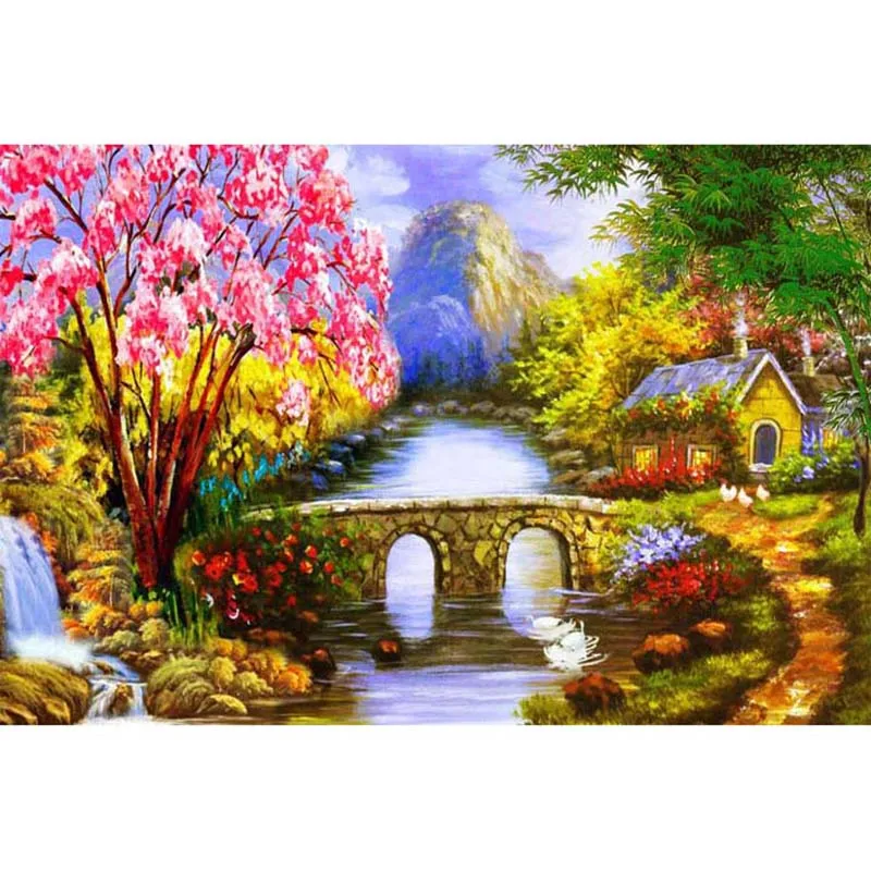 LaoJieYuan 5D Diamond Painting Full Square Scenery Dream House pebble roundDiamond Painting Diamond Embroidery Rhinestone Pasted
LaoJieYuan 5D Diamond Painting Full Square Scenery Dream House pebble roundDiamond Painting Diamond Embroidery Rhinestone Pasted