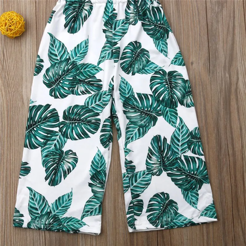 Toddler Kid Baby Girl Summer Flower Green leaf printing Clothes Summer Outfits Cotton Blend Fashionable Newest
Toddler Kid Baby Girl Summer Flower Green leaf printing Clothes Summer Outfits Cotton Blend Fashionable Newest